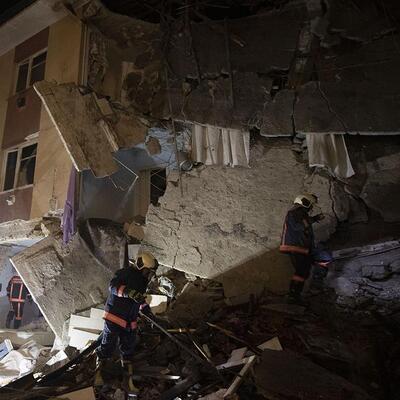 Ankara Keçiören'de doğal gaz patlaması