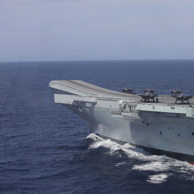 İngiliz F-35'i Akdeniz'e düştü: Rusya'ya karşı tedbir!