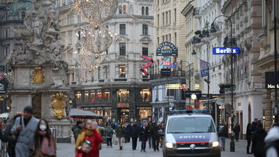 Avusturya'da sokağa çıkma kısıtlaması!