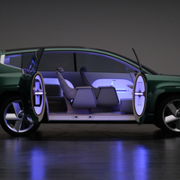 Ev salonunu elektrikli SUV'a taşıdı