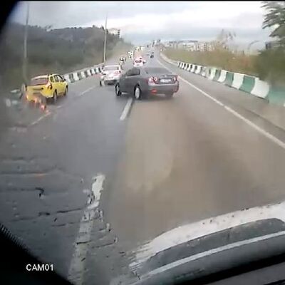 Ehliyetsiz sürücü dehşeti!