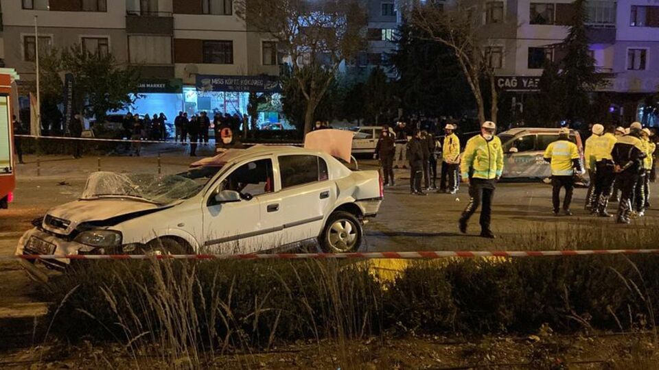 Yarış kaza getirdi!