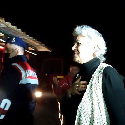 Restoranı yandı! Gözyaşları içinde izledi