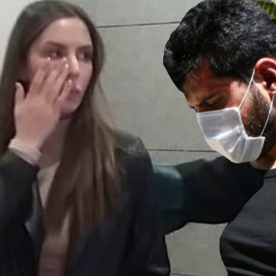 Gözyaşlarına boğuldu!