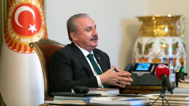 TBMM Başkanı Şentop'a sürpriz