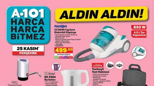 A101'de bu hafta neler var?