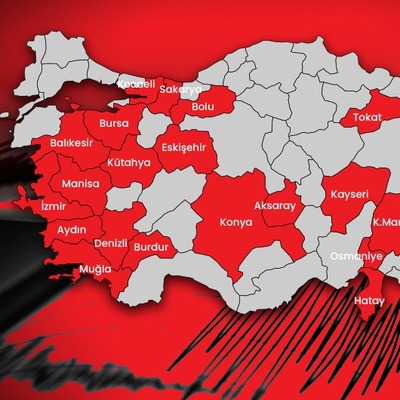 Deprem beklenen fay hatları!