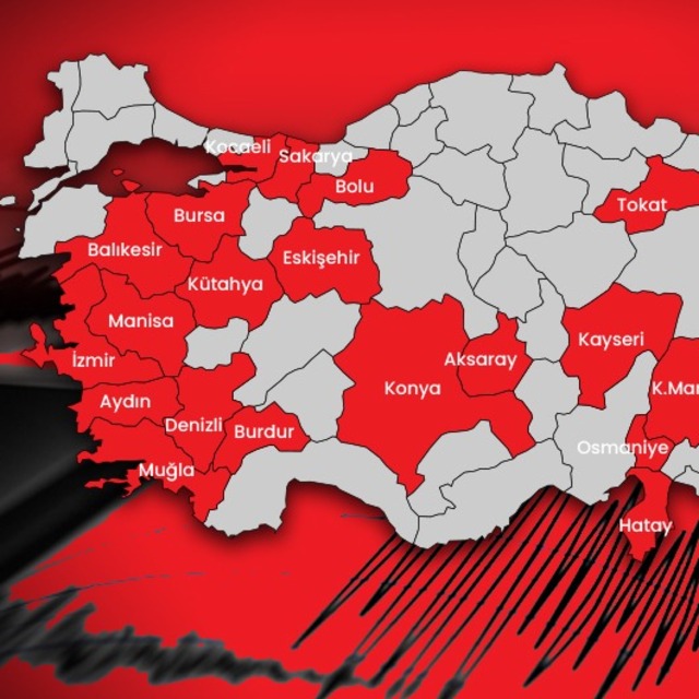 Deprem beklenen fay hatları!