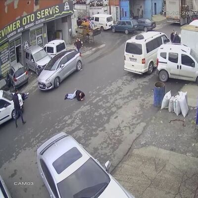 İstanbul'da dehşet! Kurşun yağdırıp tekmelediler!