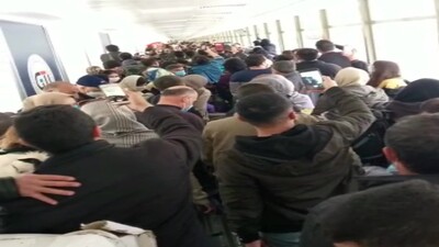 Van'da İran sınır kapısı doldu taştı!