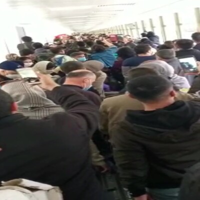 Van'da İran sınır kapısı doldu taştı!