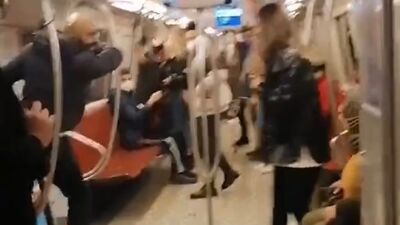 Bıçakla metroya nasıl bindi?