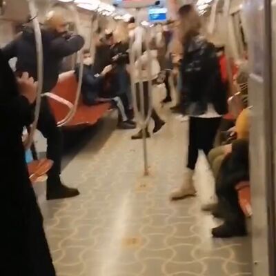 Bıçakla metroya nasıl bindi?