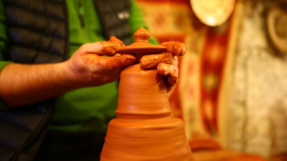 Avanos'taki çanak atölyeleri farklı deneyimler yaşatıyor