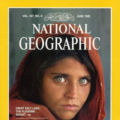 Yeşil gözlü 'Afgan kızı' İtalya'ya sığındı