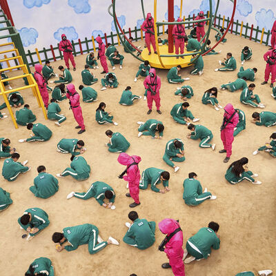 Ünlü YouTuber Squid Game dizisini gerçeğe dönüştürdü