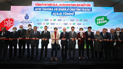İBB Atık Yakma ve Enerji Üretim Tesisi hizmete girdi