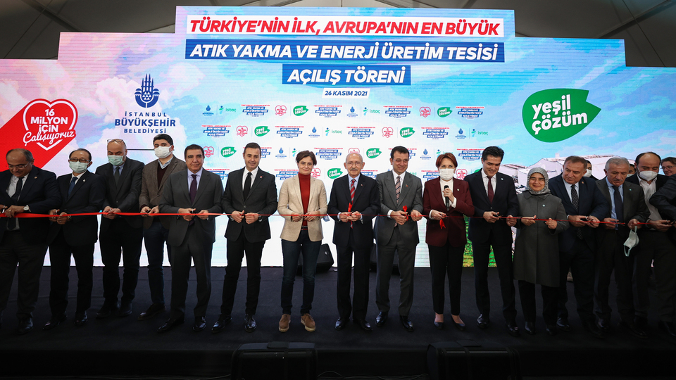 İBB Atık Yakma ve Enerji Üretim Tesisi hizmete girdi