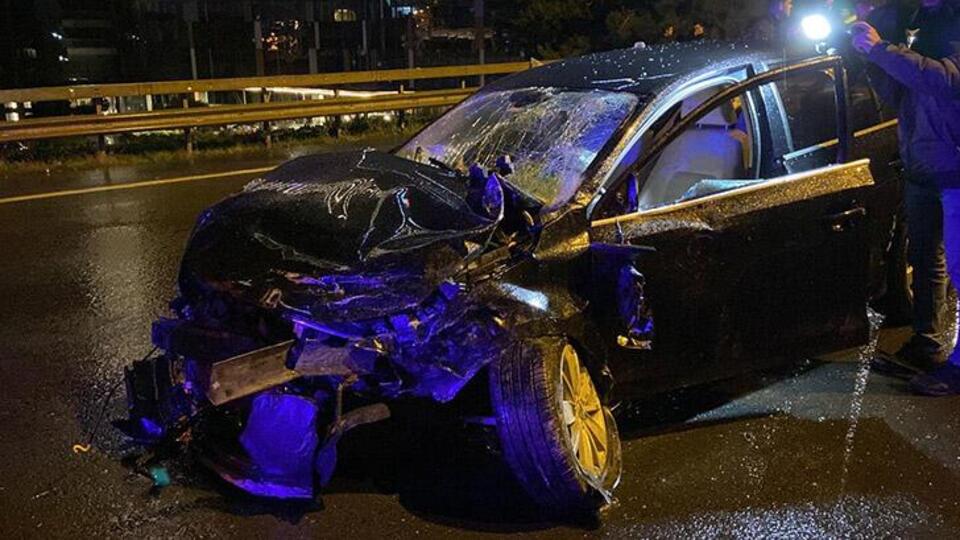 TEM Otoyolu'nda zincirleme trafik kazası
