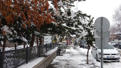 O kent eksi 8 dereceyle dondu!