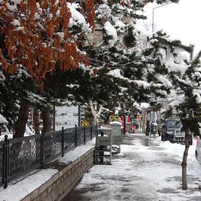 O kent eksi 8 dereceyle dondu!