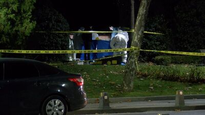 Üsküdar'da parkta erkek cesedi bulundu