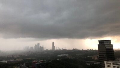 Ankara'da yağış ve fırtına uyarısı