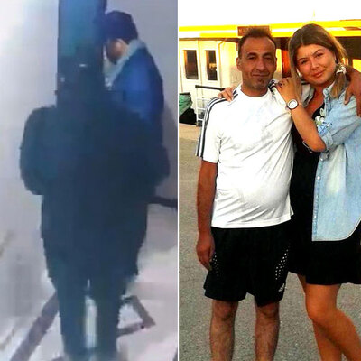 Katil yeğenler kamerada!