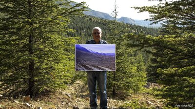 34 yıllık emek! Orman adam!