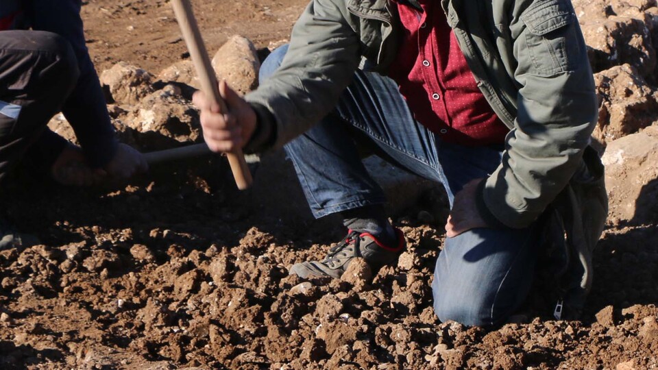 Adıyaman'da Roma dönemine ait dokuma atölyesi bulundu