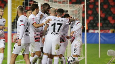 Gaziantep ilk yarıda bitirdi!