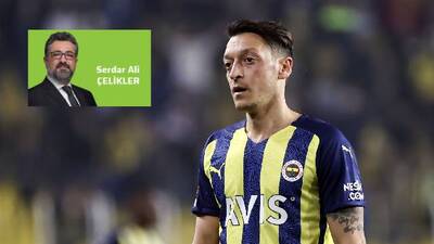 "Mesut hep santrfor arkası mı oynadı?"