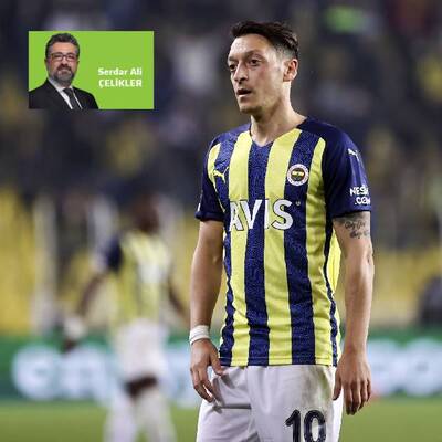 "Mesut hep santrfor arkası mı oynadı?"