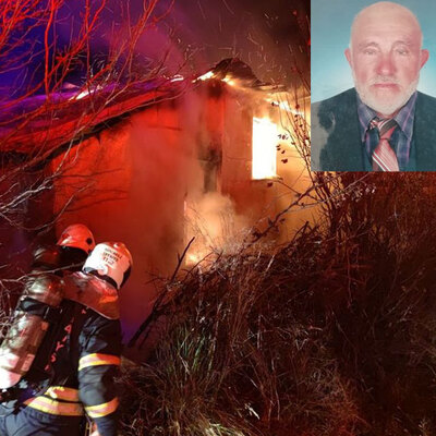 Engelli baba kızıyla kalıyordu! Kahreden yangın!