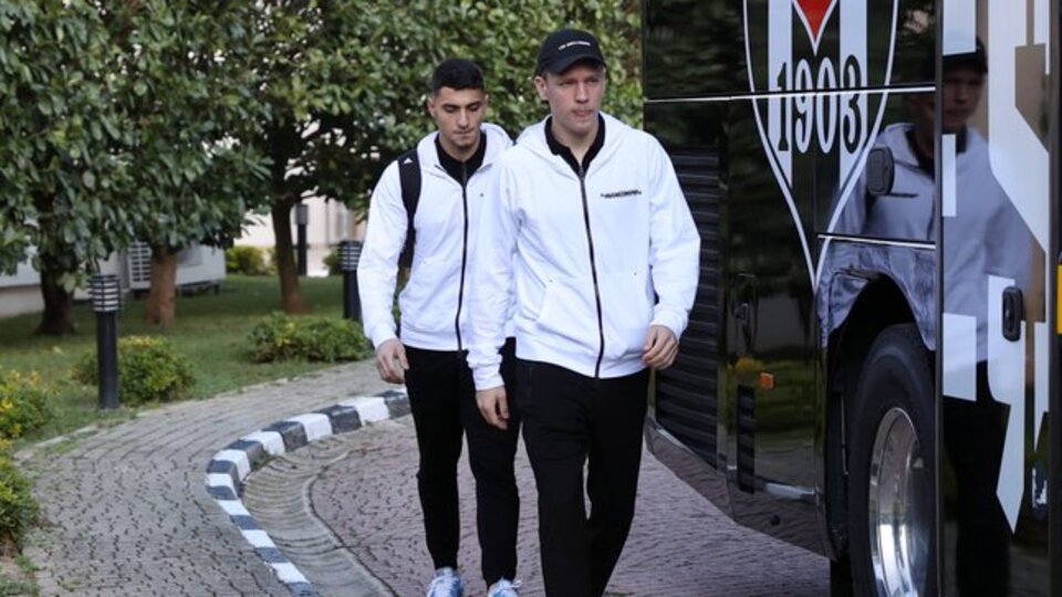 Beşiktaş, Almanya'ya gitti