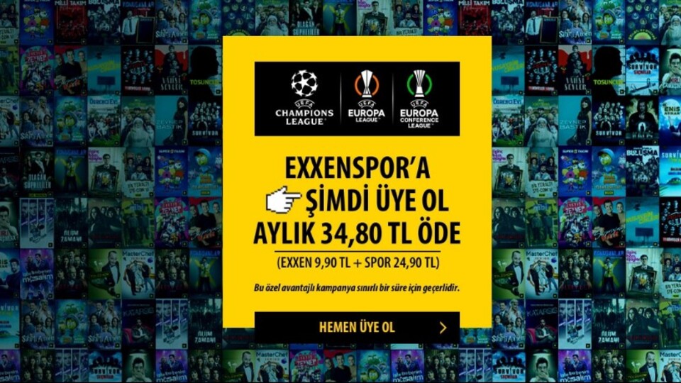 Exxen'e nasıl üye olunur? İşte fiyat listesi