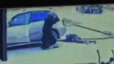 Liseli Harun cipin altında 15 metre sürüklendi!