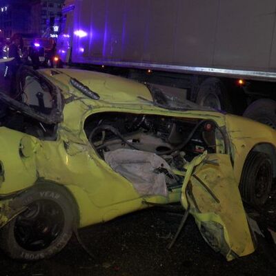 Pendik'te zincirleme kaza: 1 ölü, 3 yaralı