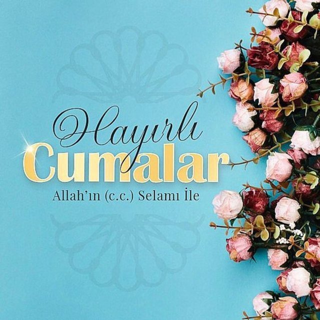 En güzel resimli Cuma mesajları 2021