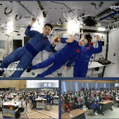 Çinli taykonotlardan uzayda ders!