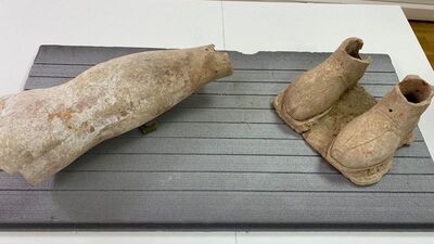 Yer: Kayseri! Tarlasını sürerken pulluğa takıldı...