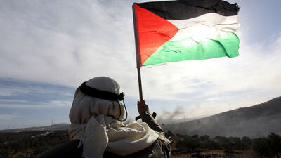 Filistin mülteci kampında patlama