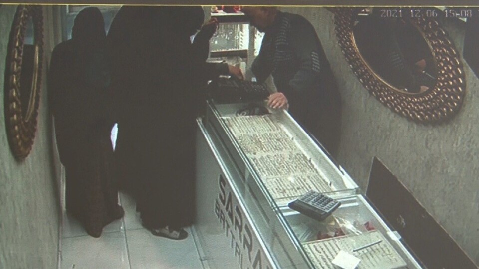 1 milyon liralık şalvarlı hırsızlık