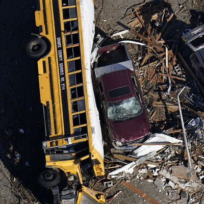 ABD'de ölümcül hortum felaketi!