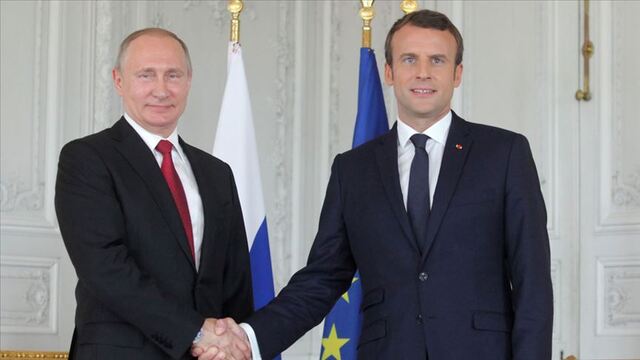 Putin ve Macron'dan kritik görüşme