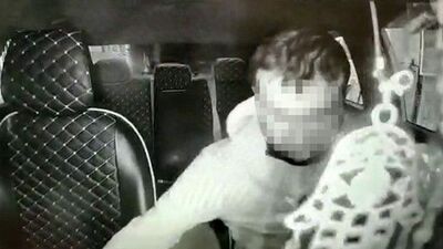Suçunu inkar eden taksici böyle yakalandı