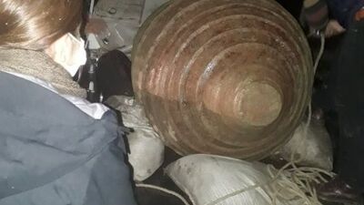 Roma döneminden kalma 2 bin yıllık pitos bulundu