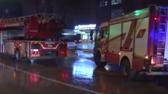 Ankara'da özel hastanede korkutan yangın