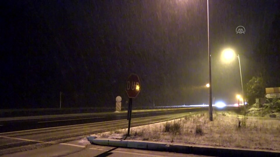 Bolu Dağı beyaza büründü!