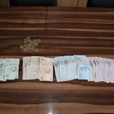 Dilencinin üzerinden çıkan para şaşırttı